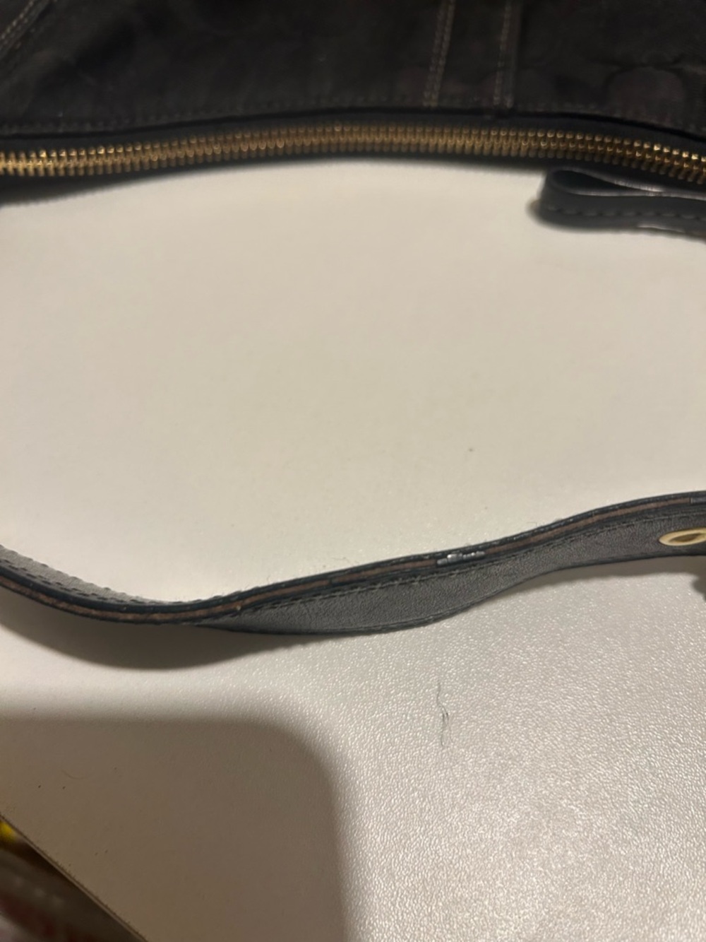 Coach Black Signature Hobo Bag - Picture 14 of 16